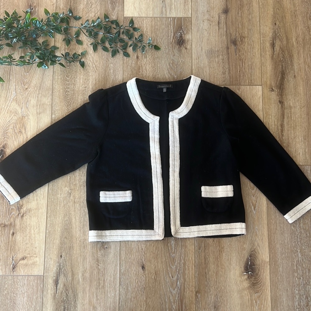 Lucca Couture Wool Business Casual Cardigan Size Large